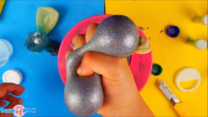 Video herunterladen: 3 SLIME SQUISHY ANTISTRESS FATTI IN CASA (UNICORNO,ANGURIA,PALLA GLITTER) Iolanda Sweets