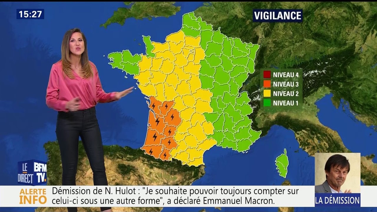 La météo pour ce mercredi 29 août 2018