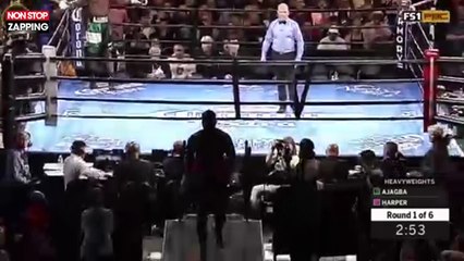 États-Unis : Un boxeur quitte le ring avant le début du combat (Vidéo)