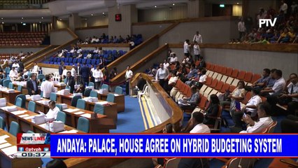 Andaya: Palace, House agree on hybrid budgeting system