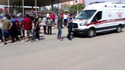 Devrilen Otomobilin Sürücüsü Yara Almadan Kurtuldu
