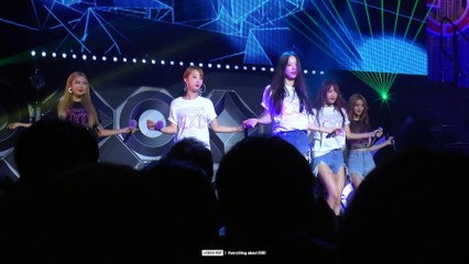 [FHD 60fps] EXID - Vaporize Yourself | 댄스파트 완전체 직캠 @ 180825 오사카 투어 (Vaporize Yourself | OT5 Fancam)