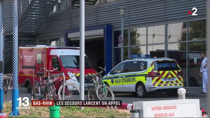 Bas-Rhin : les secours lancent un appel