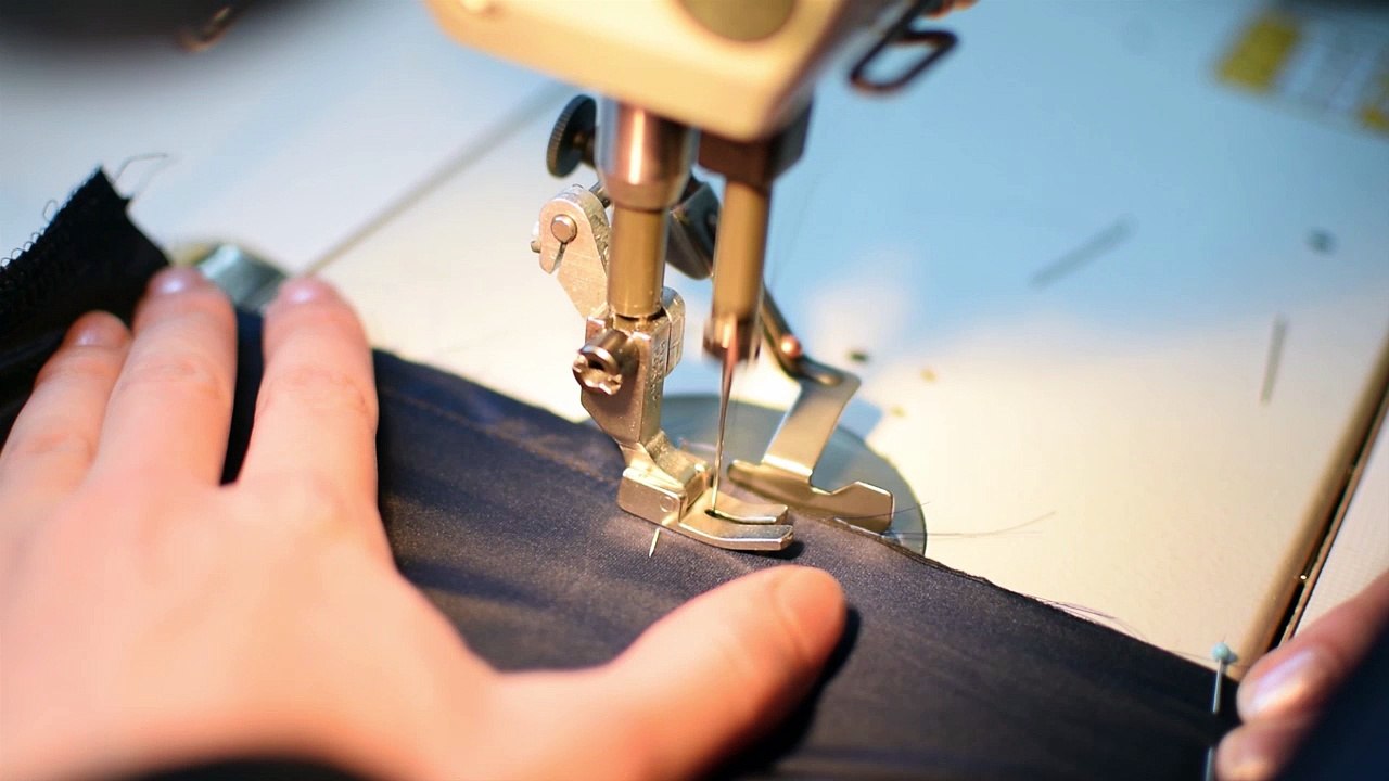 Fertigung eines Ballkleides