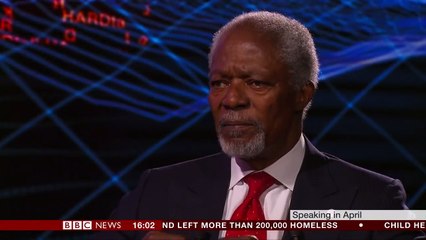 Kofi Annan- Former UN chief and Nobel Peace Prize laureate - BBC News