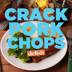 Crack Pork Chops are as addictive as they sound. Full recipe: