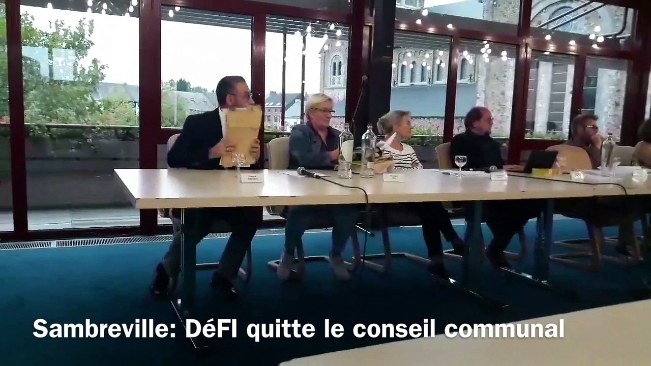 Sambreville: les conseillers DéFI quittent le conseil communal