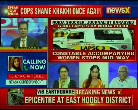 Cops shame Khakhi once again, NewsX journalist harassed to file complaint; how long to arrest the goon?