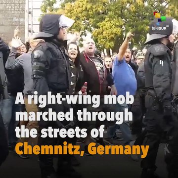 Right-Wing Mob Attacks Migrants in Germany