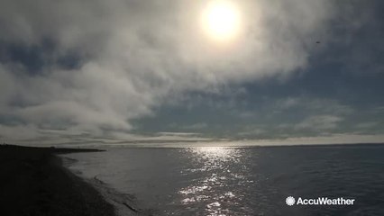 AccuWeather in Alaska: Beaufort Lagoon ecological research