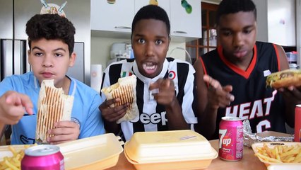 DÉGUSTATION TACOS XXL 3 VIANDES + BIG NAAN GÉANT !! #MAB 32