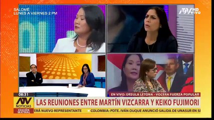 Úrsula Letona respondió a valoraciones de Marisa Glave y Yonhy Lescano