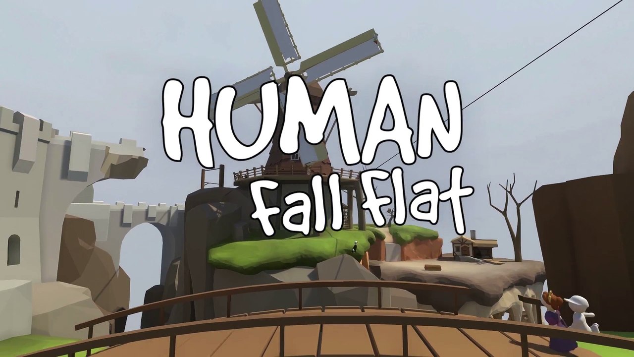HUMAN Fall Flat Official Console Multiplayer Launch Trailer (2018