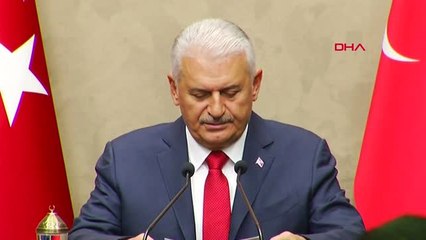 Binali Yıldırım Azerbaycan'a Hareketi Öncesinde Basın Toplantısı Düzenledi