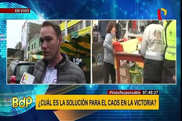 George Forsyth: “Tenemos que declarar en emergencia sanitaria a La Parada”