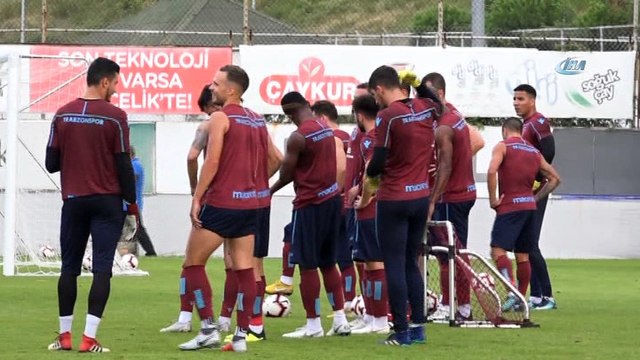 Trabzonspor Galatasaray maçı hazırlıklarını sürdürdü