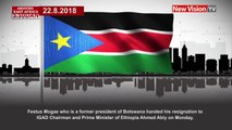 #NewVisionTVAround East Africa; IGAD official to South Sudan resigns