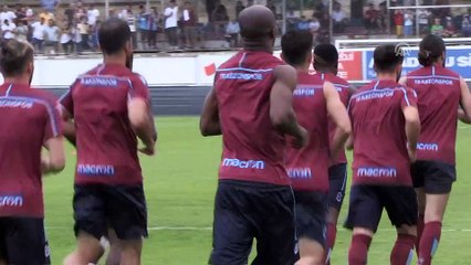 Trabzonspor, Galatasaray maçı hazırlıklarını sürdürdü - TRABZON