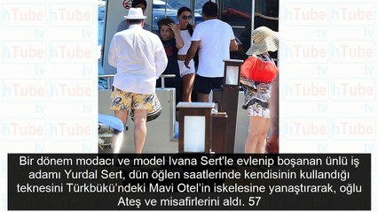 İvana Sert'in eski eşi ar sınırını geçti oğlu utanıp arkasını döndü