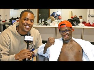 DEJI in LOCKER ROOM After TKO LOSS vs Jake Paul