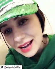 Romanian Girl says Happy Independence Day to All Pakistanis in Urdu