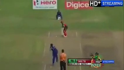 Shahid Afridi 2 Sixes on 2 Balls in CPL