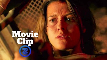 Hostile Movie Clip - Hide (2018) Brittany Ashworth Horror Movie HD