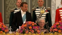 Toast du Président de la République, Emmanuel Macron lors du diner d'Etat à Copenhague