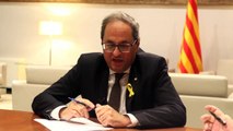 Entrevista al president de la Generalitat, Quim Torra
