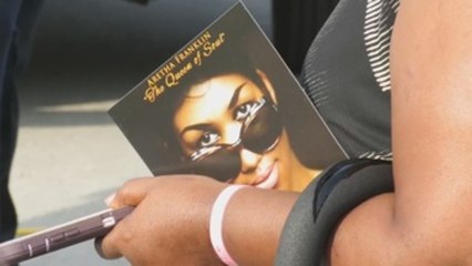 Detroit muestra su respeto por la "reina del soul", Aretha Franklin