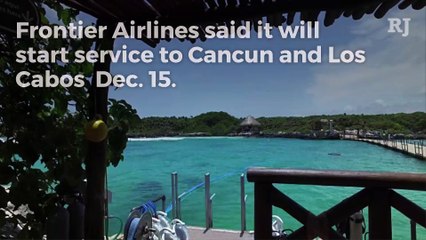Frontier  adds service between Las Vegas and Mexico