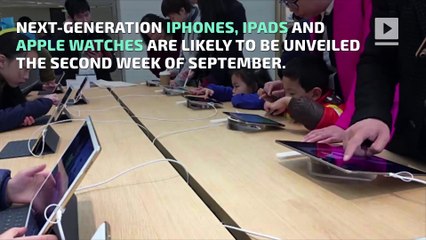 Apple to Launch New iPhones, Watches and iPads