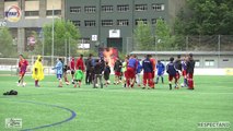 VIDEONOTÍCIA: Ni la pluja va poder aturar els campions de la 1a Festa 'Més que Futbol', juntament amb la Escola Especialitzada Nostra Senyora de Meritxell