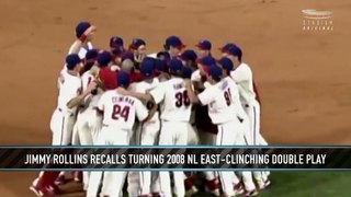Jimmy Rollins on Turning Double Play to Clinch 2008 NL East Title