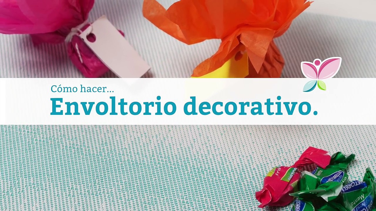 Cómo preparar envoltorios decorativos