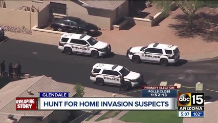 Glendale police searching for home invasion suspects