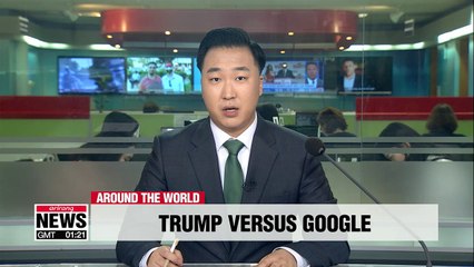 White House to look into Google's news service over "rigged" searches: Trump