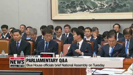Rival parties question Blue House officials on income-led growth policies