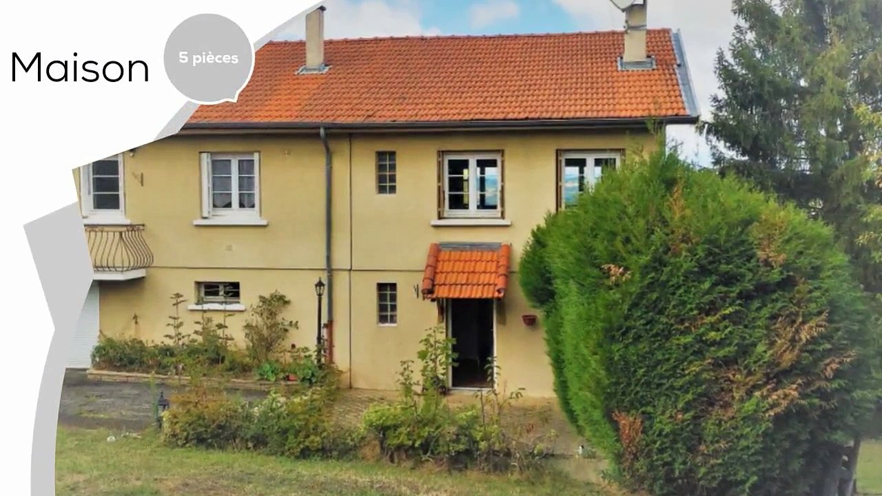 A vendre - Maison/villa - Le chambon feugerolles (42500) - 5 pièces - 120m²