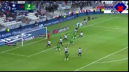 GOL DE Jose Robles - Monterrey vs Venados F.C 1-1 - Jornada 5 Copa MX 2018