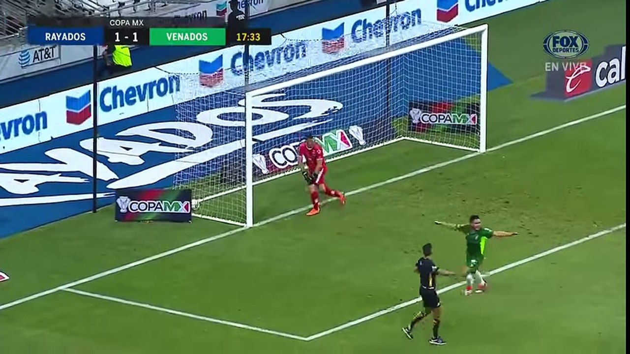GOL- Monterrey 1-2 Venados FC -