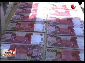Tiga Pelaku Pembuat Uang Palsu Diciduk Polisi