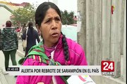 Preocupación por rebrote de sarampión en el Perú por falta de vacunación
