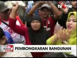 Pedagang Jatibaru Protes Pembongkaran Kios