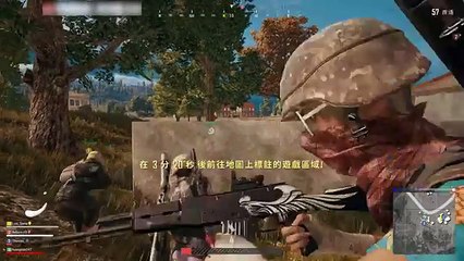【绝地求生】托马斯98k爆头击倒开车玩家