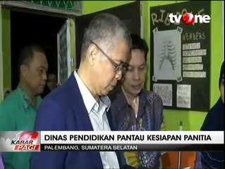 Jelang UN, Dinas Pendidikan Sumsel Sidak Kesiapan Panitia