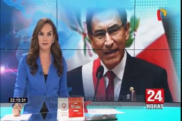 Presidente Vizcarra asegura que continuará luchando contra la corrupción