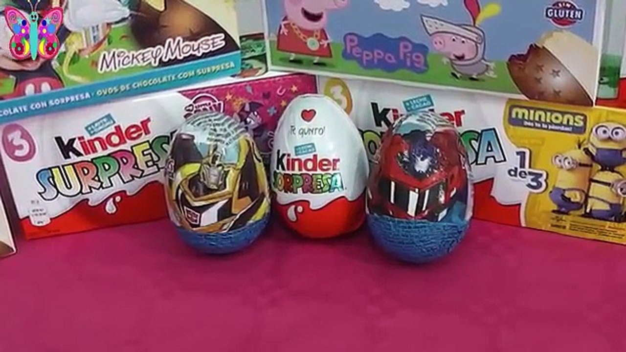 Huevo kinder en españ y huevos sorpresa de transformers, la pelໜ , Tv hd 2019 cinema comedy action