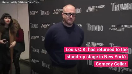 Louis C.K.'s Return To Stand-Up Receives A Lot Of Backlash