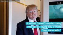 Trump Accuses Google Of Censoring Conservatives